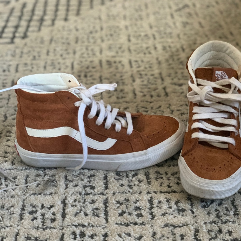 Vans Sk8-Hi Brown & White